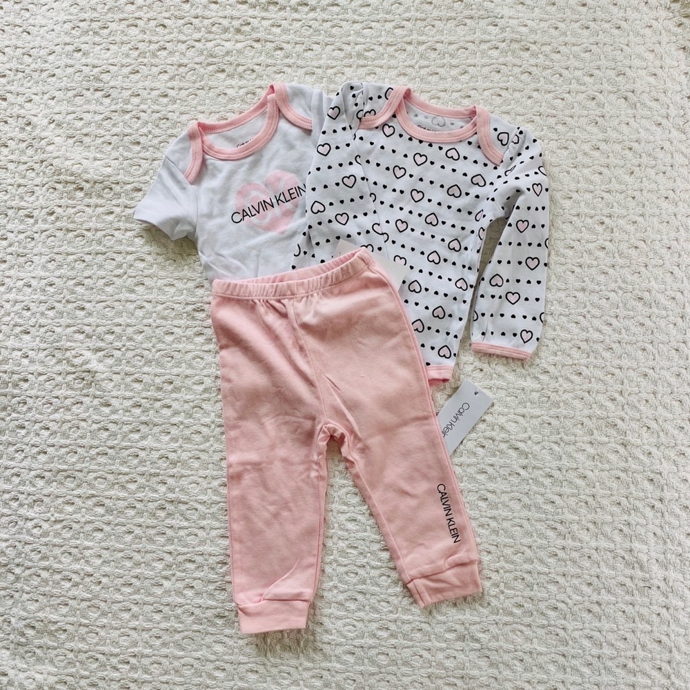 Calvin Klein Baby Girl Set